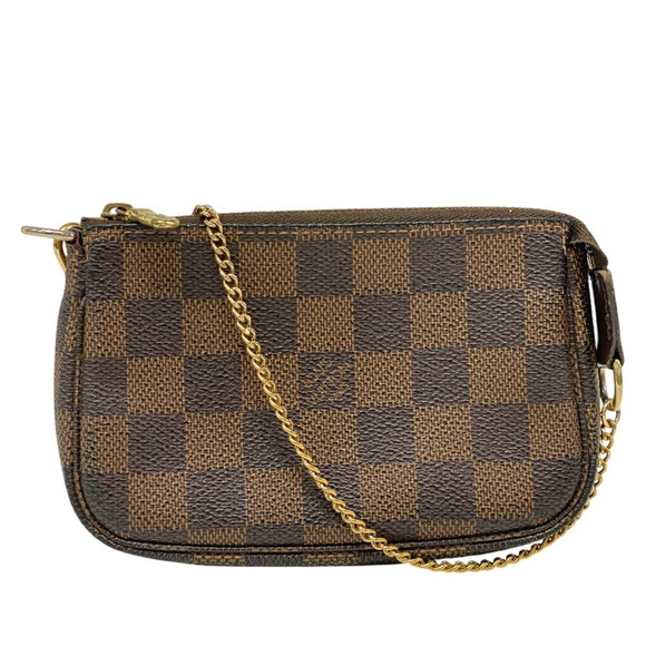 LOUIS VUITTON Brown Damier Pouch - Picture 1 of 8